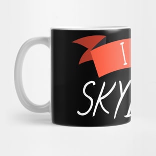 I am a skydiver Mug